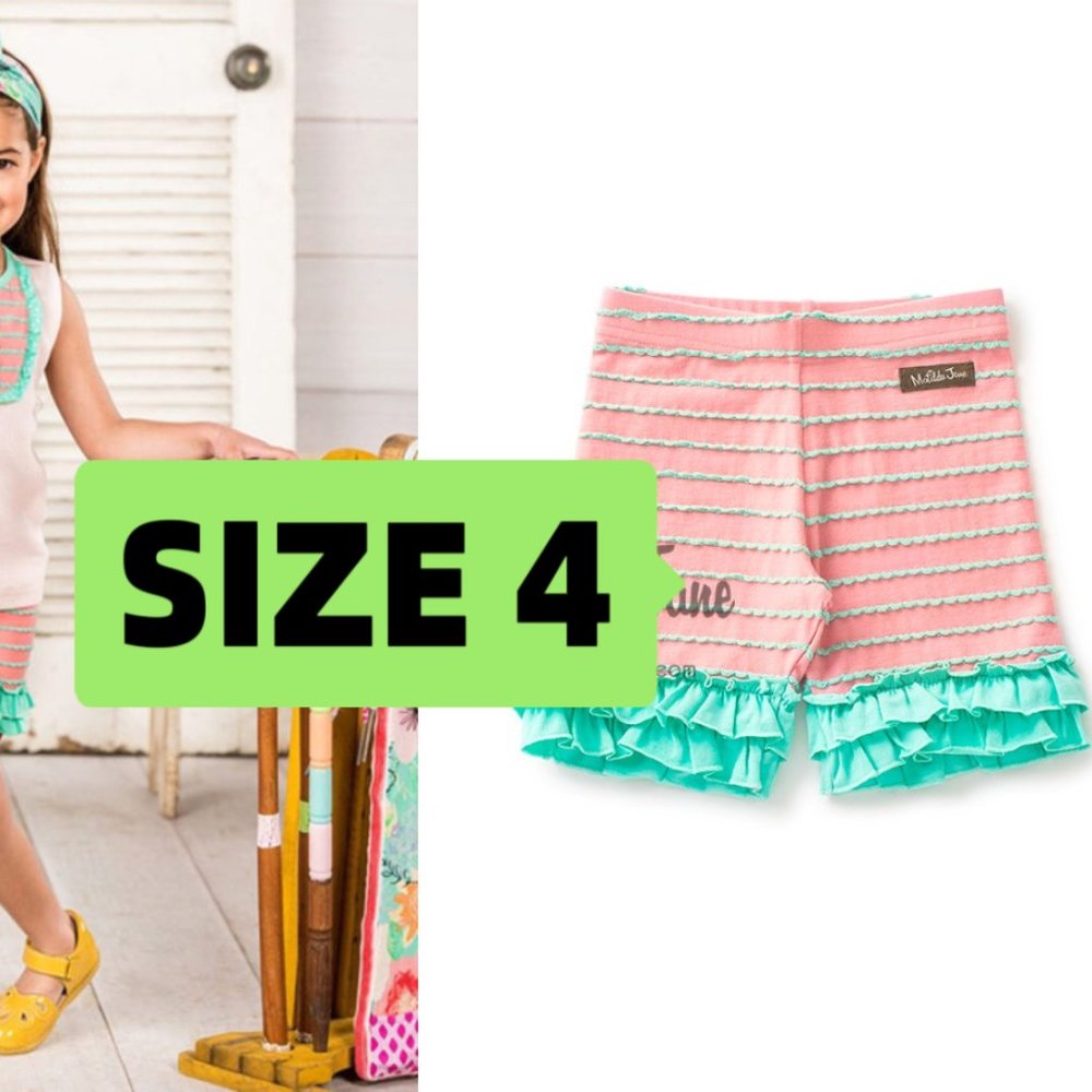 NEW Matilda jane Kick Ball Shorties size 4